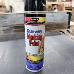 Aervoe Inverted Survey Marking Paint - Black