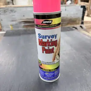Aervoe Inverted Survey Marking Paint - Flo Pink