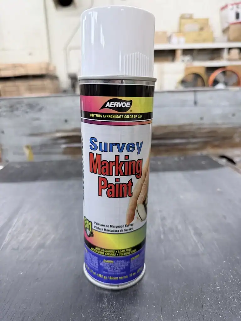 Aervoe Inverted Survey Marking Paint - White