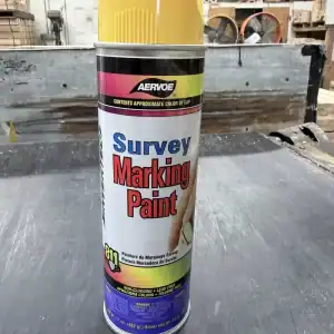 Aervoe Inverted Survey Marking Paint - Yellow