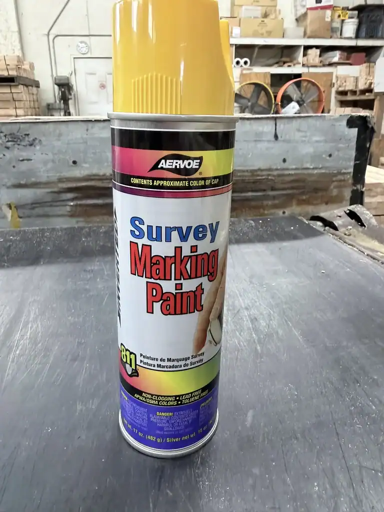 Aervoe Inverted Survey Marking Paint - Yellow