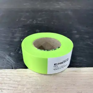 Presco Texas Roll Flagging - Lime Glo