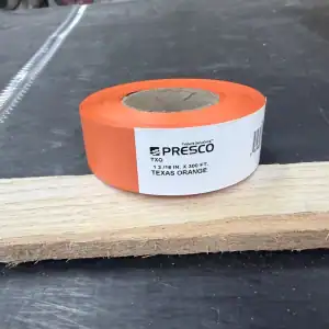 Presco Texas Roll Flagging - Orange