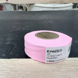 Presco Texas Roll Flagging - Pink