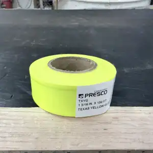Presco Texas Roll Flagging - Yellow Glo