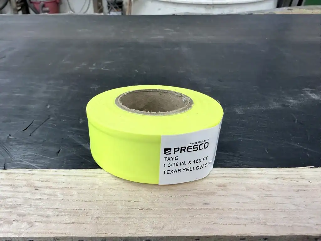 Presco Texas Roll Flagging - Yellow Glo